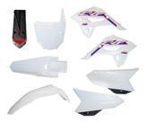 Kit Plástico Crf230f Ride F21 C/led, Number + Proteções Amx