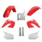 Kit plástico polisport cr125/cr250 00/01 cor original Kit plástico polisport cr125/cr250 00/01 cor original