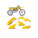 Kit plastico protork (6 pecas ) crf 230 2008-2014 amarelo