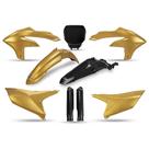 Kit Plástico UFO Série Ouro YZF 250 24/25 + YZF 450 23/25 c/ Protetor de Bengala Kit Plástico UFO Série Ouro YZF 250 24/25 + YZF 450 23/25 c/ Protetor de Bengala