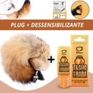 KIT Plug Com Cauda de Raposa Ducha Higiênica Anal Dessensibilizante Excitante Anal Sex Shop Produtos