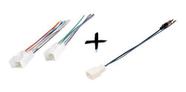 Kit Plug Conector Adap. Rádio E Antena Toyota Corolla Etios