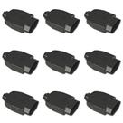 Kit Plugue Fêmea 2P+T 20A 250Vca Preto Kit Plugue Fêmea 2P+T 20A 250Vca Preto