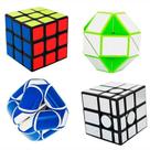 Kit Plus Cubo Mágico Divertido 4 pçs DMT7139 - DM Toys - DM TOYS, COMERCIAL DM