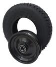 Kit pneu 4.00-8 / 4.80-8 industrial rx + ferrragem metal aro 8 c/ rolamento 6205