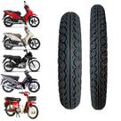 Kit Pneu Biz 125 100 Pop 100 110 2un 80-100-14 + 60-100-17