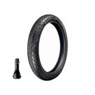 Kit Pneu Levorin 80/100-18 M/C 47P Dakar II TL + Válvula CG / Todos Modelos