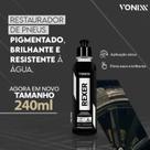 Kit pneu limpo rexer vonixx 500ml delet vonixx 1,5l com aplicador limpeza e renovação de pneus alto desempenho automotivo