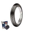 Kit pneu maggion moto street winner 80/100-14 (t) + câmara gulfair 80/100-14 mj14