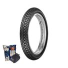 Kit Pneu Para Moto Streetfighter 80/100-14 Maggion + Câmara Gulfair 80/100-14 MJ14