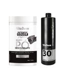 Kit Pó Descolorante 500g + Loção Reveladora 30 vol 900ml Kit Pó Descolorante 500g + Loção Reveladora 30 vol 900ml