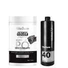Kit Pó Descolorante 500g + Loção Reveladora 40 vol 900ml Kit Pó Descolorante 500g + Loção Reveladora 40 vol 900ml
