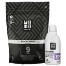 Kit Pó Descolorante Black Carbon + Oxigenada 20 Volumes 100ml Profissional 9 Tons Yama 300g Kit Pó Descolorante Black Carbon + Oxigenada 20 Volumes 100ml Profissional 9 Tons Yama 300g