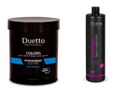 Kit Pó Descolorante com Colageno OX 20V Duetto Professional
