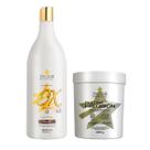 Kit Pó Descolorante Platine Precision Blue 250g e Ox 40 vol.