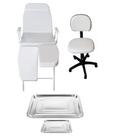 Kit Podologia Básico Branco Maca e Mocho Fiscomed