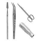 Kit Podologia - Unhas encravadas Aplicação Curativos, Gaze e Pomadas