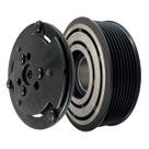 Kit Polia E Cubo Compressor Ar Cond 7h15 8pk 119mm Chaveta