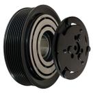 Kit Polia E Cubo Compressor Ar Cond 7h15 8pk 136mm Chaveta