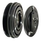 Kit Polia E Cubo Compressor Ar Cond Volkswagem Gol G5 G6 3pk