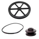 Kit Polia Volante + Motora + Correia Tanquinho 3.0KG Libell