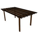 kit Policarbonato Bronze 4mm 3,00m x 6,00m - Perfis Naturais