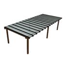 Kit Policarbonato Cristal 4mm 7,00m x 3,00m - Perfis Naturais
