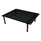 Kit Policarbonato Fume 4mm 4,00m x 6,00m - Perfis Naturais