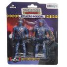 Kit Policial de Brinquedo Etilux com 4 Peças