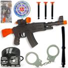 Kit Policial Infantil Com óculos e Acessórios De Brinquedo