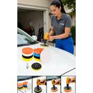 Kit Polimento 5" P/ Furadeira: Brilho Impecável Carros e Móv