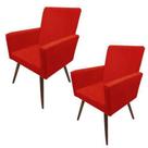 Kit poltrona decorativa nina vermelha Kit poltrona decorativa nina vermelha