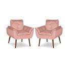 kit Poltronas Safira Decorativa para Sala Amamentação Recepção 02