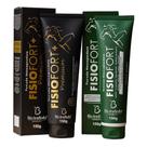Kit Pomada Fisiofort Premium 150g Fisiofort Tradicional Verde 150g Bio Instinto