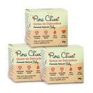 Kit Pomadas Peles Alérgicas e Delicadas Gotas de Delizadeza Baby Pura Chuva, Massagem para o Sono, 3 und 30g cada