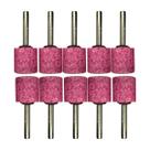 Kit Ponta Montada Rosa Para Retifica Haste 1/4 A 38 10 Peças