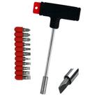 Kit Pontas Bits com Chave Manual 12 Peças Lelong - LE-1905