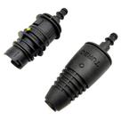 Kit Ponteira Bico Turbo e Leque de Engate Rápido para Lavajato Lavor Wash Smart 120