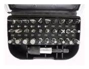 Kit Ponteira Para Parafusadeira Bits Com 31 Peças Eda 8zp