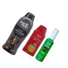 Kit Pop Shampoo Pelo Escuro + Condicionador + Perfume Pet
