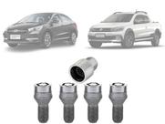 Kit porca parafuso trava antifurto rodas mcgard para vw chery