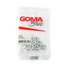 Kit Porca Sextavada Goma 5/16'' com 10 Peças