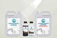 Kit Porcelanato Líquido Branco Papiro AG - RAL9018 por M²