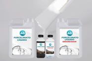 Kit Porcelanato Líquido Telecinza AG - RAL7047 por M² Kit Porcelanato Líquido Telecinza AG - RAL7047 por M²