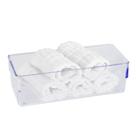 Kit Porta Alimentos Organizador Geladeira Acrilico Multiuso 3UN