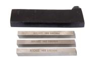 Kit Porta Bits 3/8 Para Torno + 3 Bits 3/8 X 4 Rocast