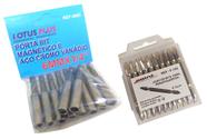 Kit Porta Bits E Pontas Bits Jogo 20 Peças P/ Parafusadeira