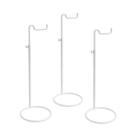 Kit Porta Bolsa Regulável De Balcão Expositor Branco - 3 unidades Kit Porta Bolsa Regulável De Balcão Expositor Branco - 3 unidades