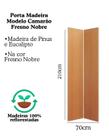 Kit Porta Camarão 0,70x2,10m Fresno Nobre + Kit Basic Camarão Preto