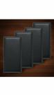 Kit Porta Comanda 5un Preto PVC material sintético Kit Porta Comanda 5un Preto PVC material sintético